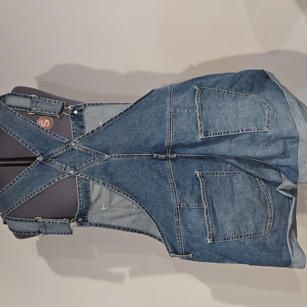 No Boundaries Blue Denim Women Jeans Overalls